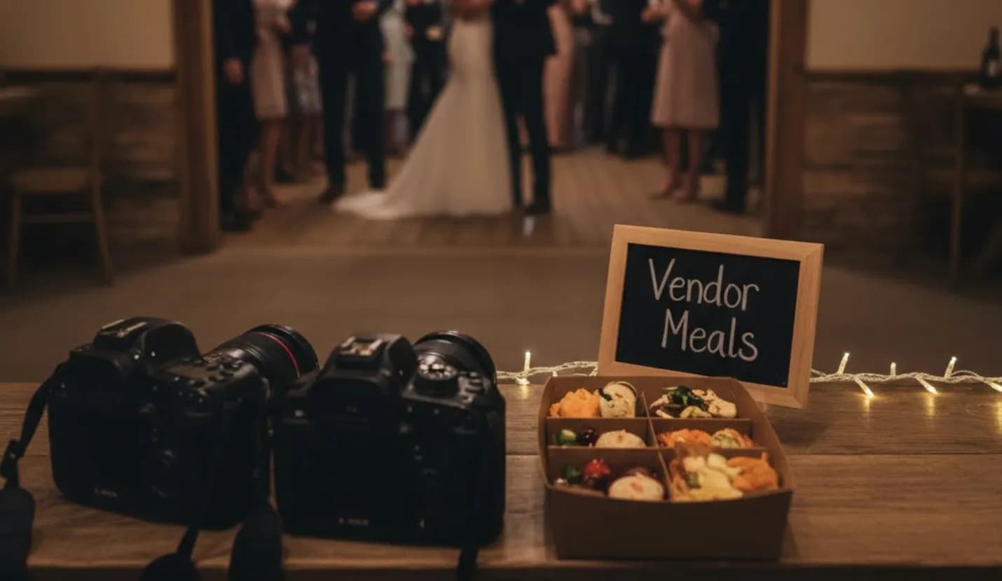 Do I Need to Feed My Wedding Vendors? The Answer is (Mostly) Yes!
