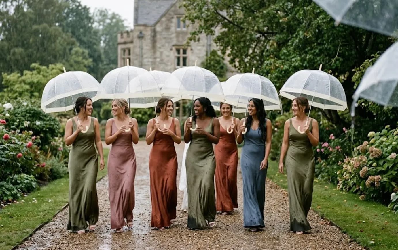 Why Every UK Wedding Needs a Brolly Strategy